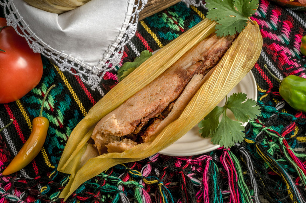 Tamales verdes y rojos Kitchen Fair